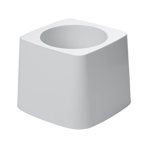 Rubbermaid 5 Inch Toilet Bowl Brush Holder, White